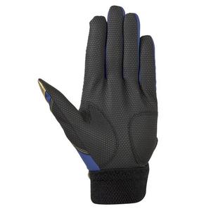 Custom Full Finger Baseball Gloves Leather Black <b>White</b> Non-Slip Hook Loop Closure Adults Right Handed Pitcher Batting Training - Product Image 3