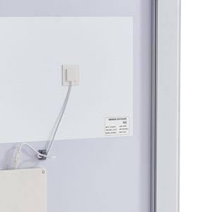 Specchio LED da Bagno Rettangolare 28x36 Pollici, Antiappannamento, con Luci di Memoria, Retroilluminato e Illuminato Frontalmente - Product Image 4