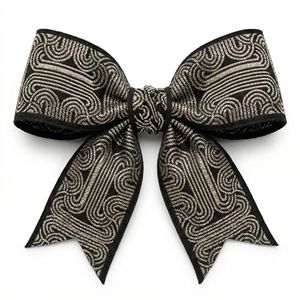 Neelkamal Industries Cinta Jacquard Geométrica Dorada de 50 MM, Cinta Metálica Tejida con Diseño Romano para Lazos, Prendas, Cinturillas y Bolsos - Product Image 3