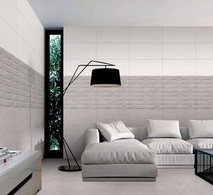 Azulejos cerámicos de la colección satin matt duraderos, con superficie suave al tacto, para revestimiento de paredes y pisos, uso residencial. - Product Image 2