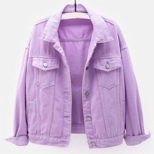 Nouvelle veste en jean à la mode pour femmes de luxe veste en jean pour femmes tempérament décontracté veste d'extérieur à la mode - Product Image 3