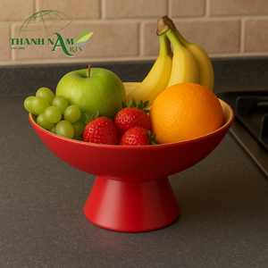 Ensemble de plateau de service en bambou écologique d'origine vietnamienne pour la décoration de table de restaurant et de maison - Product Image 2