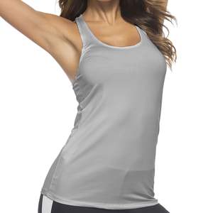 Camiseta Deportiva sin Mangas para Mujer, Transpirable, para Gimnasio, Fitness, Entrenamiento, Running, Yoga, Ropa Deportiva, Venta al Por Mayor Personalizada - Product Image 5