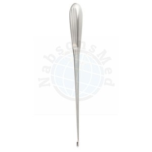 Curettes Scoville pour disques diséminés 4mm 10mm 25.4cm en acier inoxydable, angle de 45 degrés, instrument chirurgical orthopédique manuel réutilisable - Product Image 3