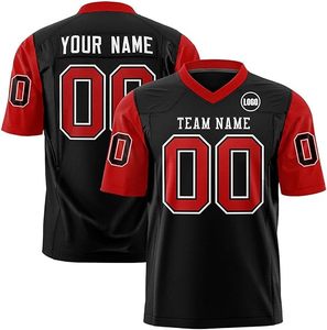 Maillots de football américain cousus de haute qualité, vente en gros, nom et numéro personnalisés, fournisseur de maillots de football américain - Product Image 6