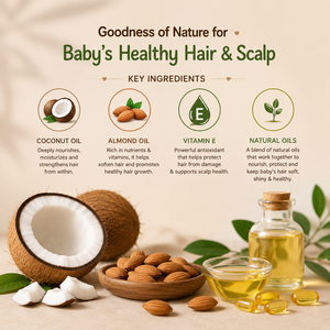 Huile capillaire à la noix de coco et à l'amande, enrichie en vitamine E, soin nourrissant doux pour le cuir chevelu, formule pour la croissance des cheveux, flacon, autres produits de soin de la peau - Product Image 3