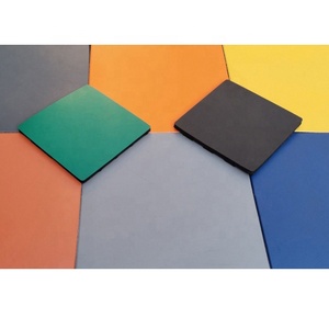 Dalles de sol en caoutchouc pour salle de sport, résistantes, insonorisantes, super sûres et emboîtables - Product Image 2