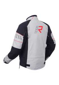 ชุดขับขี่มอเตอร์ไซค์ Unisex Kalix 3 R-EX 2.0 สีขาว ผ้าทอ Cordura 3 ชั้น ระบายอากาศได้ดี สำหรับการเดินทาง/ขับขี่ออฟโรด 4 ฤดู ผจญภัย/เอนดูโร่ ปลอดภัย - Product Image 3