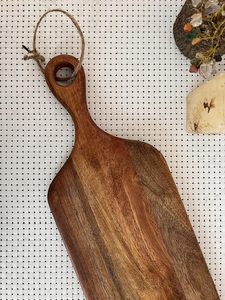 Tabla de Cortar de Madera de Acacia, Nogal y Olivo, Ecológica y Natural, con Logotipo Personalizado, para Cocina - Product Image 3