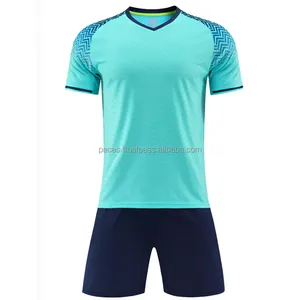 Conjunto de Camiseta de Fútbol Retro Unisex Personalizada de Secado Rápido, Transpirable, Tallas Grandes, Nueva Temporada, Uniforme de Fútbol, Kits de Sublimación 100% - Product Image 5