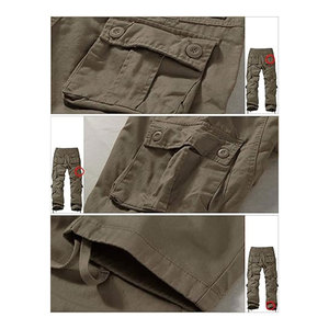 Pantalon cargo robuste pour homme, multi-poches, pour activités de plein air et tactiques, durable, décontracté et de travail, idéal pour la randonnée - Product Image 5