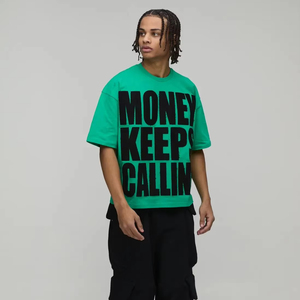 oversized streetwear <b>tshirt</b> men boxy fit drop shoulder loose fit heavy cotton <b>tshirt</b> bulk wholesale supplier - Product Image 1