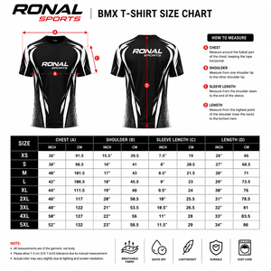 เสื้อยืดมอเตอร์ไซค์ BMX แขนยาวสำหรับฤดูหนาว พิมพ์ลายแบบรีดร้อนตามสั่ง ขายส่ง ขนาดใหญ่พิเศษ ระบายอากาศได้ดี สวมใส่สบาย - Product Image 6