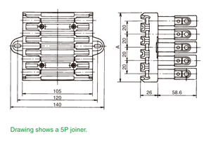 DH5615K เครื่องต่อไม้แบบป้อนตรงกลาง รุ่น 5P60A สำหรับเครื่อง High-Tro-Reel แบบไม่มีแรงตึง (รุ่นที่มาแทนที่ DH5615) ได้รับการรับรองมาตรฐาน UL - Product Image 3
