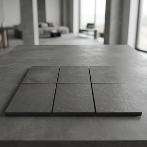 Carrelage extérieur en porcelaine rectifié R11, 20 mm, haute résistance, qualité supérieure, 60x60 cm, fabriqué en Inde pour l'exportation, carrelage mural extérieur. - Product Image 6