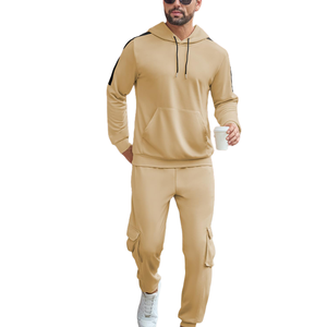 Survêtements pour hommes personnalisés, très demandés, décontractés, à capuche, en molleton 100% coton, pour l'extérieur - Product Image 4
