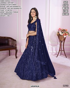 Noor-e-Vaanya Women's Floor-Length Traditional Lehenga Choli for Party - Product Image 2