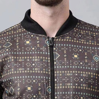 Blouson bomber robuste pour homme, hiver, construction durable, fermeture éclair sur le devant, vêtement d'extérieur, design personnalisé, service OEM, polyester/nylon écologique