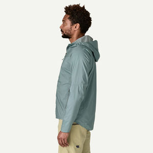 Custom Wholesale Men's Waterproof <b>Lightweight</b> Hooded Windbreaker <b>Jacket</b> Outdoor Sports <b>Running</b> Hiking Windproof Thin Coat 2026 - Product Image 2