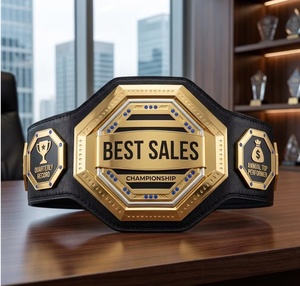 เข็มขัดแชมป์มวยปล้ำ MMA คุณภาพดีที่สุด ออกแบบตามสั่ง ทนทาน ใช้ได้ทั้งชายและหญิง - Product Image 1