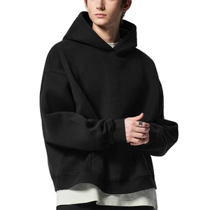 เสื้อฮู้ดดี้ลำลองแบบยูนิเซ็กซ์ ผ้าโพลีเอสเตอร์/คอตตอนเนื้อหนา พิมพ์ลายตามสั่ง คอลเลคชั่นใหม่ประจำฤดูใบไม้ร่วงและฤดูหนาว - Product Image 5