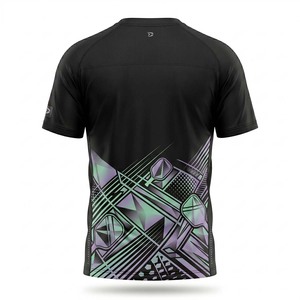 Custom Men's Pickleball T-Shirt Moisture-Wicking Breathable Mesh <b>Athletic</b> Jersey Quick Dry Activewear - Product Image 3