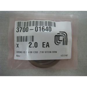 2 nuevos ORINGS AMAT 3700-01640 ID 1.600 CSD .210 BRN - Equipo y piezas de semiconductores de confianza de Trusted Global Legacy - Product Image 1