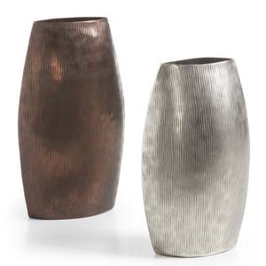 Florero Moderno de Metal para Decoración del Hogar y Bodas, Acabado Cromado, Tamaño y Color Personalizables, Uso en Mesa y Suelo - Product Image 1