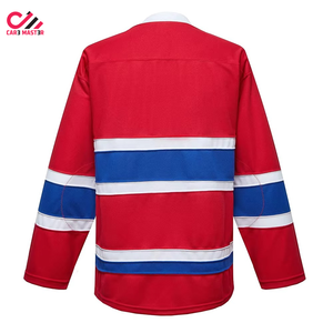 Customizable Vintage <b>Ice</b> Hockey Jersey Plus Size V Neck Sportswear Twill Embroidery OEM Service Custom Color Sublimation Hockey - Product Image 3