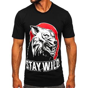 T-shirts en coton/polyester de haute qualité pour hommes, tricotés, vierges, à manches courtes, formels, personnalisables, respirants, grandes tailles, vente en gros - Product Image 1