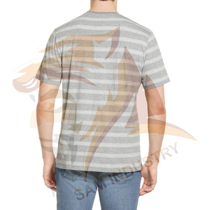 T-shirts respirants pour hommes style High Street, best-sellers, service OEM, logo personnalisable, design vierge, t-shirt pour hommes - Product Image 2