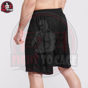 Équipement d'entraînement de boxe en polyester respirant pour l'automne, shorts de boxe unisexes, MMA, kickboxing, sparring, couleurs et tailles personnalisées, qualité supérieure - Product Image 3