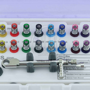 Kit Prothétique d'Implants Dentaires Réutilisables de Haute Qualité avec Conception de Précision en Acier Inoxydable Durable Manuel - Product Image 6