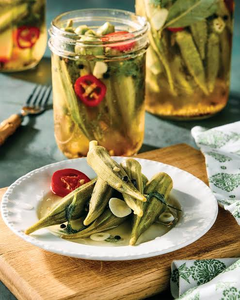 FACTORY DIRECT Canned Whole Okra 28 Oz <b>Large</b> Tin Can for Foodservice and Wholesale - Product Image 1