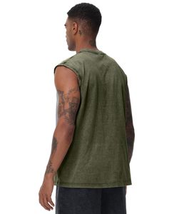 Débardeurs de sport respirants 100 % coton pour hommes, style hip-hop, personnalisables, sans manches, pour la gym et les centres de fitness - Product Image 2