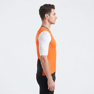 <b>Cycling</b> Jersey Short Sleeve for Men Custom Sublimation <b>Cycling</b> Jersey for Men Men <b>Cycling</b> Jersey with Full Zip Design - Product Image 3