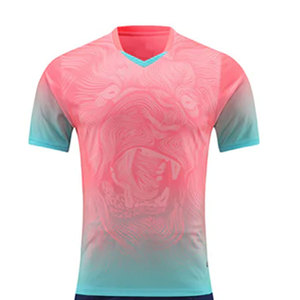 Custom High Quality Unisex Soccer Uniform Kit New Design for Collar Full Set 100% Polyester Quick Dry Factory Original <b>Hot</b> - Product Image 4