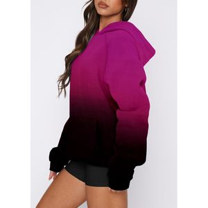 Winter Fashion <b>Longline</b> Knitted Hoodie for <b>Women</b> Front Printing Custom Oversized <b>Fleece</b> Pullover Private Label Manufacturer - Product Image 3