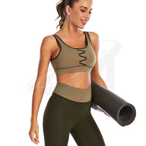 Sujetador Deportivo Sin Costuras de Soporte Medio con Tirantes Ajustables, Sujetador Deportivo para Mujer de Alta Calidad, OEM y ODM, Venta al Por Mayor Personalizada - Product Image 5