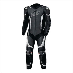 ชุดแข่งรถมอเตอร์ไซค์หนังสีดำแขนยาว Arik Unisex พร้อมแผ่นป้องกัน CE และดีไซน์กันลมสำหรับผู้ใหญ่ ฤดูหนาวและทุกฤดูกาล - Product Image 2