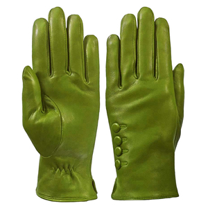 Gants de toilette en cuir de mouton de luxe, doux et confortables, chauds pour l'hiver, pour le cyclisme, le ski, compatibles écran tactile, écologiques, style classique et formel - Product Image 3