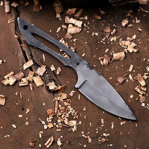 Cuchillo Nórdico de Acero al Carbono de Espiga Completa con Hoja Lisa Personalizada de 8 Pulgadas para Caza/Camping/Desollado - Product Image 2