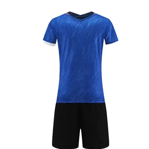 Tenue de volley-ball légère en mesh personnalisable avec logo d'équipe, maillot et short, vêtements de sport respirants pour clubs - Product Image 6