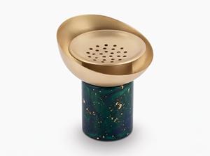 Brûleur à Bakhoor en acier inoxydable Imperial, brûleur à encens Oud incliné de luxe, aromatique, organique, écologique, durable, parfum d'ambiance pour la maison - Product Image 3
