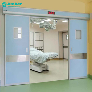 Porte automatiche per sala operatoria Standard Ce buone porte ermetiche automatiche in acciaio per ospedali porte da laboratorio personalizzate per camere bianche - Product Image 5