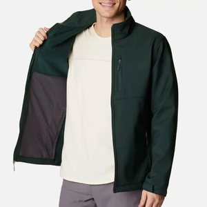 Custom Logo Softshell <b>Jacket</b> <b>Men</b> <b>Waterproof</b> Windproof Breathable Stretch Material Hiking Camping <b>Cycling</b> 2026 - Product Image 3