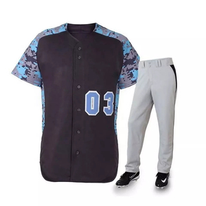 Nueva Llegada, Uniformes de Béisbol y Sóftbol de Alta Calidad, 100% Poliéster, Conjuntos Personalizables, Antibacterianos, Cuello en V, Transferencia Térmica - Product Image 4