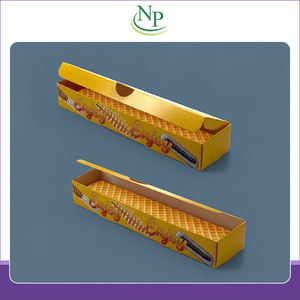 Huge Selling Top Notch Quality Eco-friendly & Disposable Rectangular Shape ITC Paper Waffle Stick <b>Boxes</b> from Indian Supplier - Product Image 6