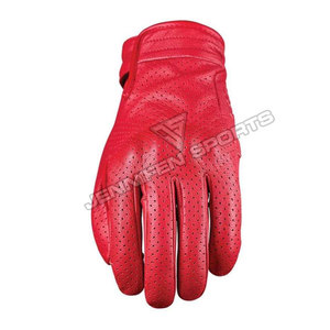 Summer Motorcycle Dirt <b>Bike</b> Motocross Breathable Perforated Lightweight Non-Slip Full <b>Finger</b> Unisex Pull-On Gloves - Product Image 3