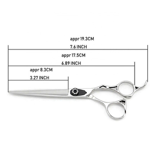 กรรไกรตัดผมมืออาชีพ สแตนเลสสตีล สำหรับใช้ในร้านเสริมสวย - Product Image 5